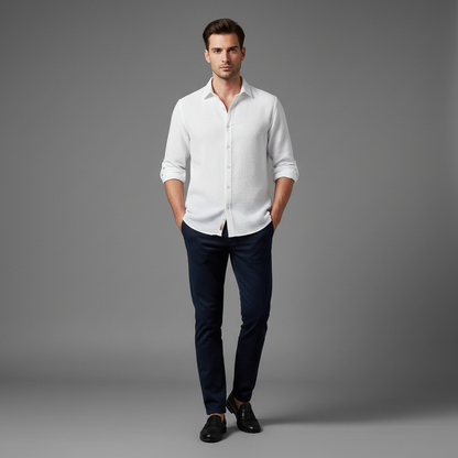 Men's Casual Button Down Shirt | Summer Style