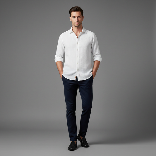 Men's Casual Button Down Shirt | Summer Style