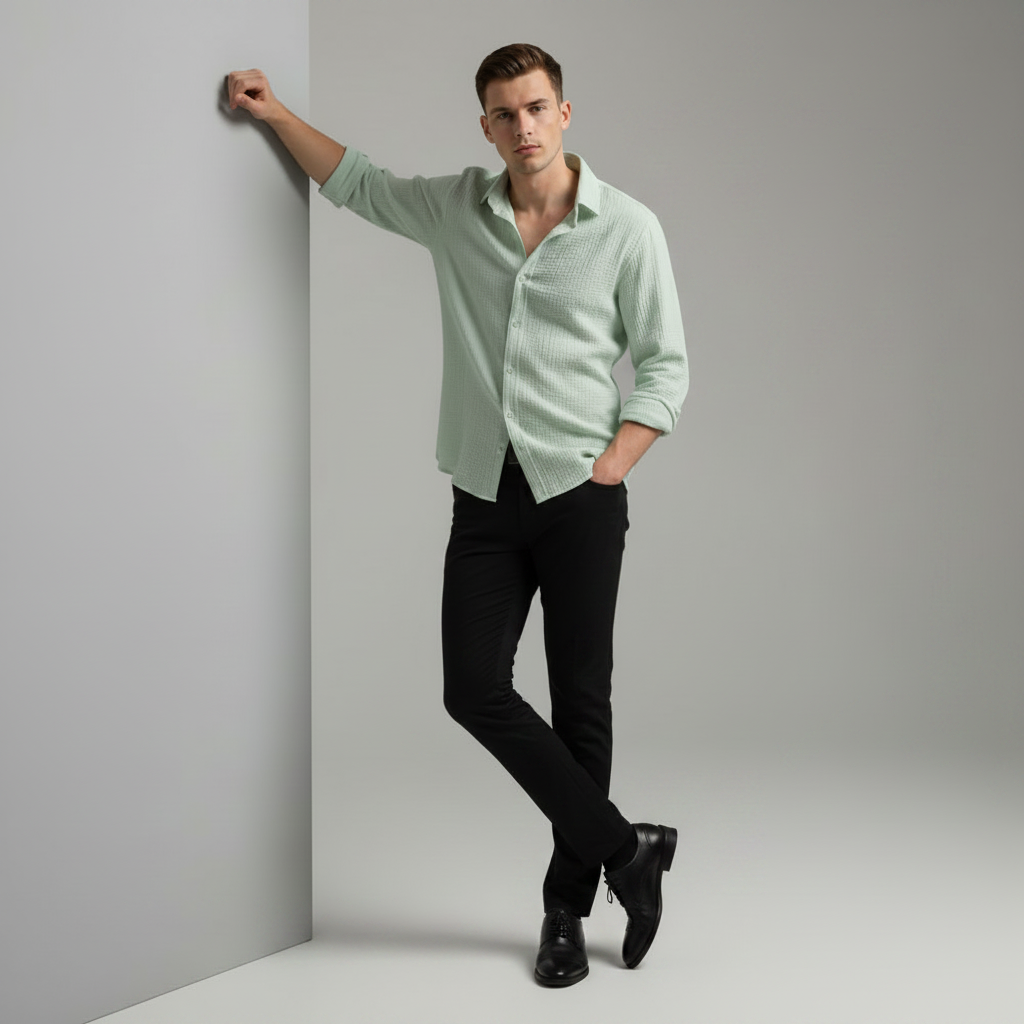 Men's Casual Button Down Shirt | Summer Style