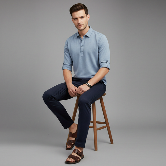 Men's Casual Half Sleeve Shirt | Stylish Everyday Wear