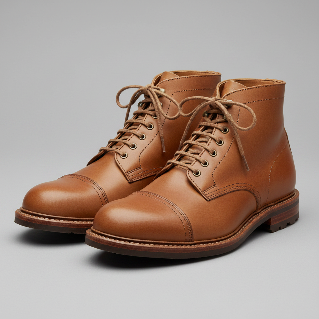 Men's Lace-Up Ankle Boots | Durable Work Footwear