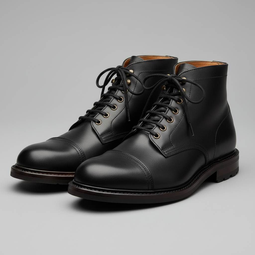 Men's Lace-Up Ankle Boots | Durable Work Footwear