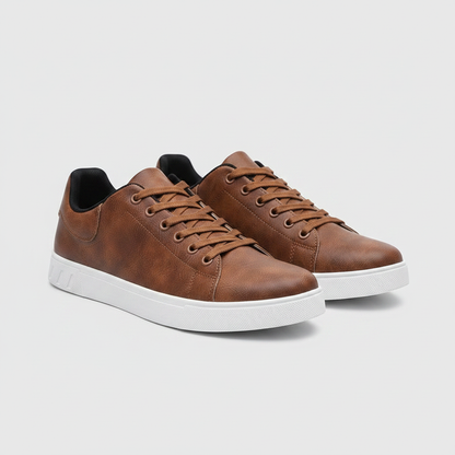 Men's Lace-Up Low-Top Sneakers | Casual Footwear