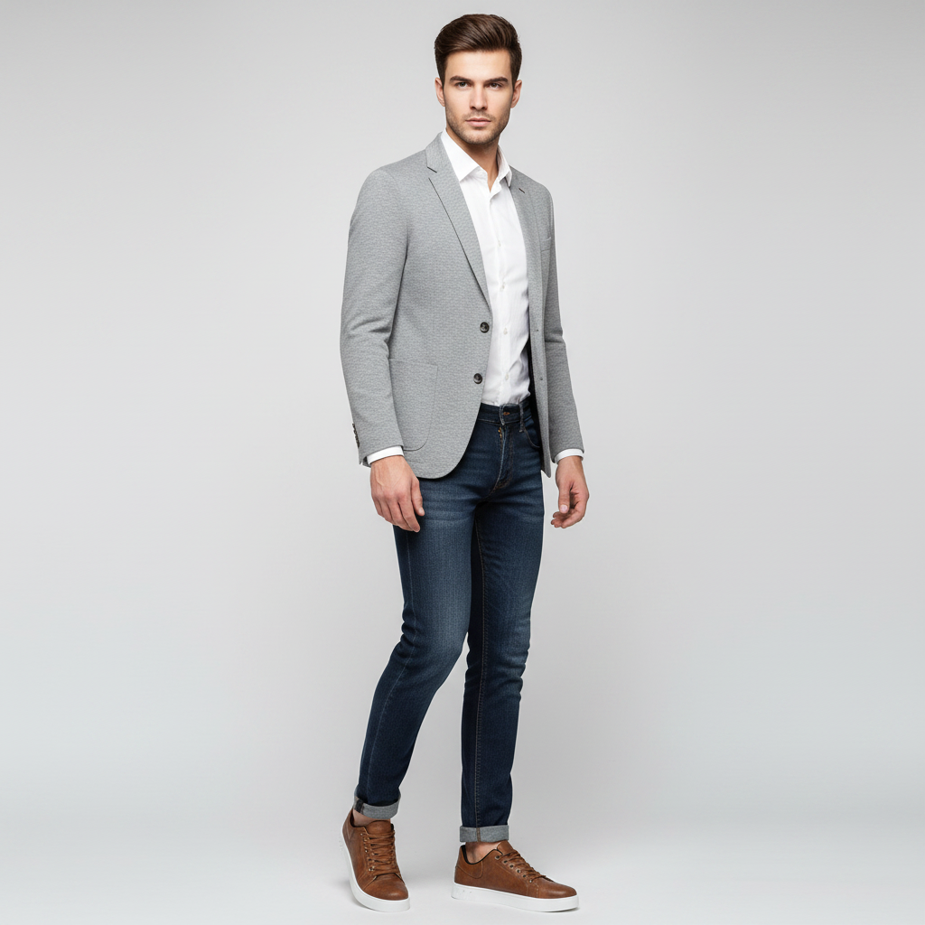 Men's Lace-Up Low-Top Sneakers | Casual Footwear