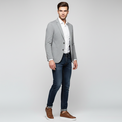 Men's Lace-Up Low-Top Sneakers | Casual Footwear