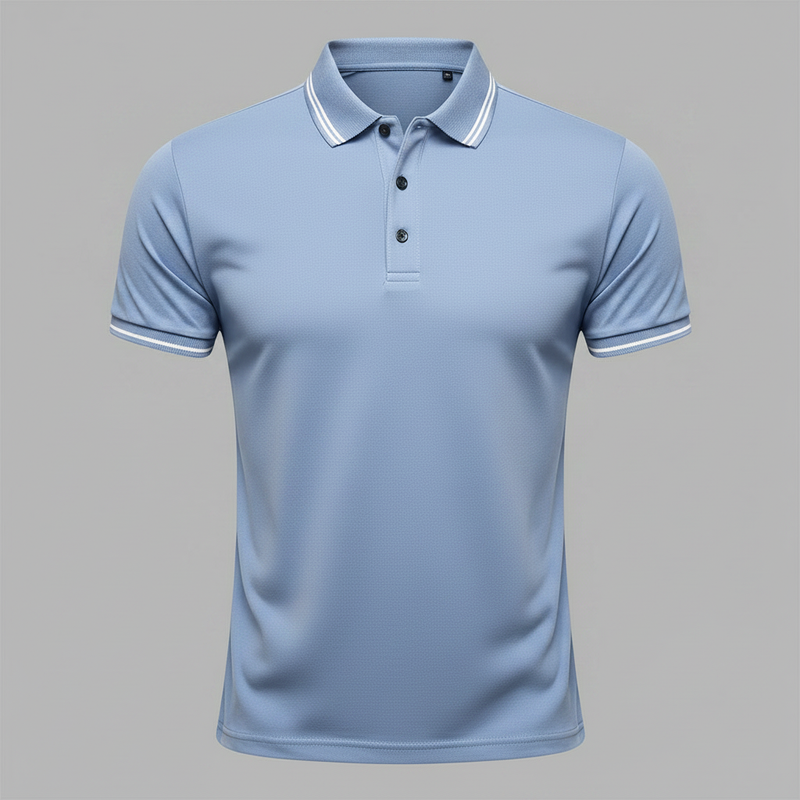 Men's Slim Fit Short Sleeve Polo Shirt | Casual Wear