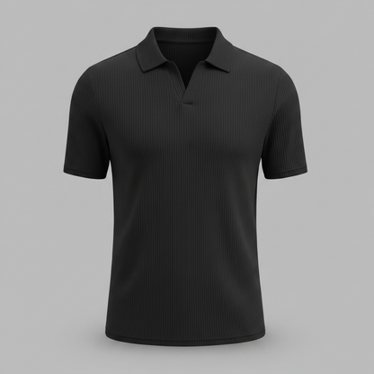Men's Waffle Polo Shirt | Casual Summer Wear