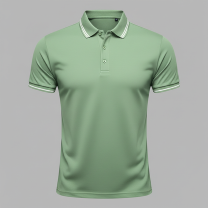 Men's Slim Fit Short Sleeve Polo Shirt | Casual Wear