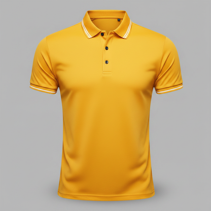 Men's Slim Fit Short Sleeve Polo Shirt | Casual Wear