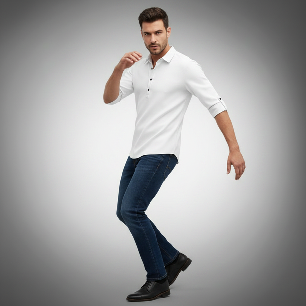 Men's Casual Half Sleeve Shirt | Stylish Everyday Wear