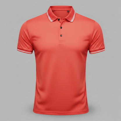 Men's Slim Fit Short Sleeve Polo Shirt | Casual Wear
